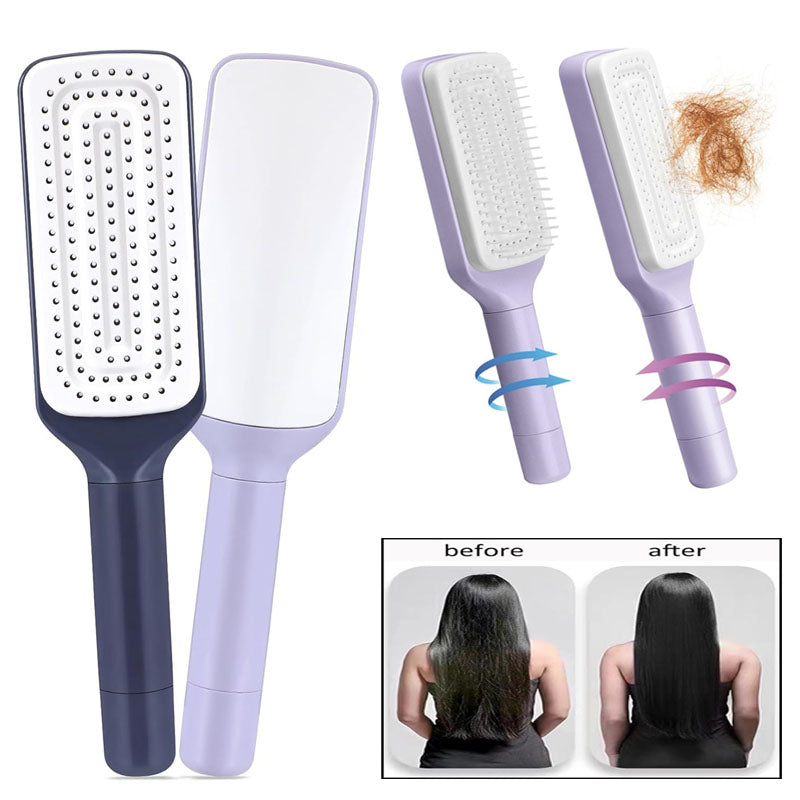 Self-Cleaning Hair Comb