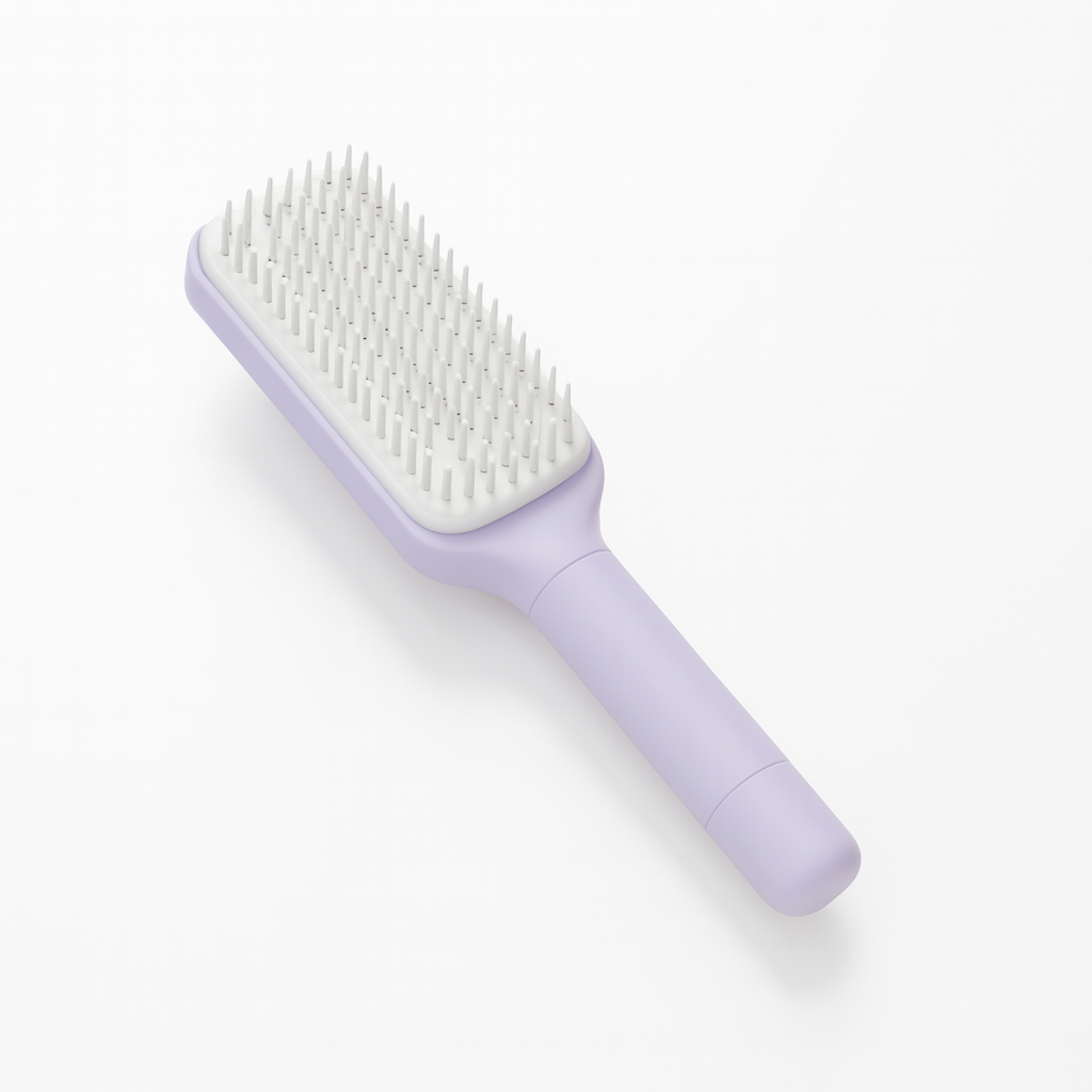 Self-Cleaning Hair Comb